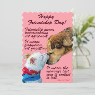 Happy Friendship Day! Thank You Card