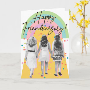 Happy Friendversary Friendship Card