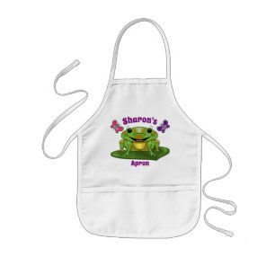 Happy Frog Children's Apron