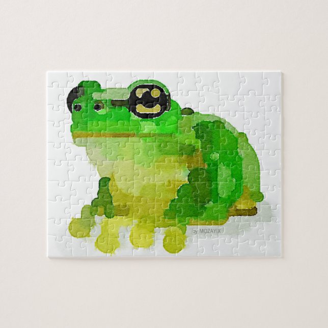Happy Frog Jigsaw Puzzle (Horizontal)