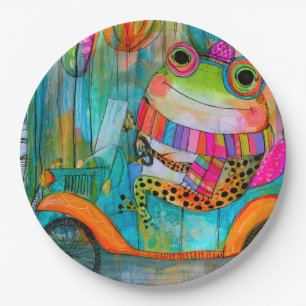 Happy Frog Joyful Roadside Adventure Paper Plate