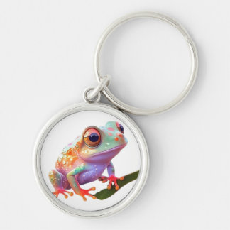 Happy  frog  Keychain
