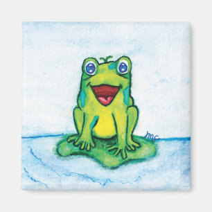 Happy Frog Magnet