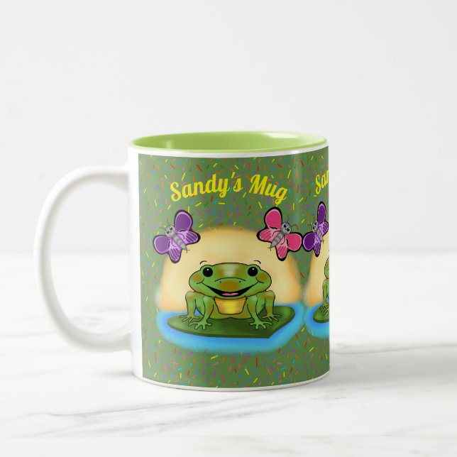 Happy Frog Mug (Left)