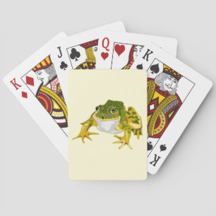 Happy Frog Playing Cards