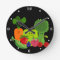 Happy Fruit and Veggies Wall Clock