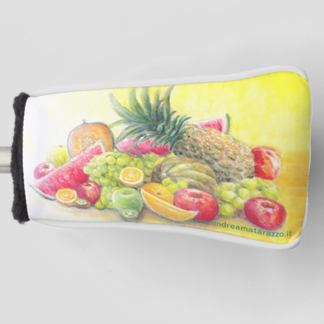 Happy fruits  golf head cover (Front)