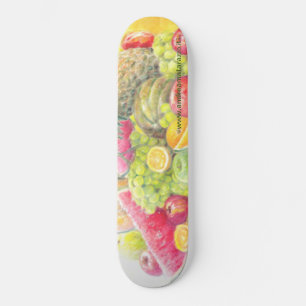 Happy fruits skateboard