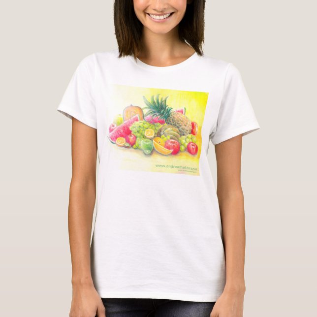 Happy fruits  T-Shirt (Front)