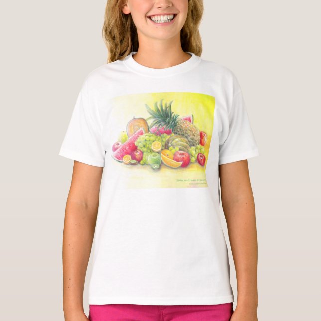 Happy fruits  T-Shirt (Front)
