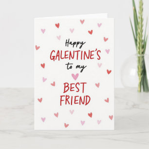 Happy Galentines Best Friend Card