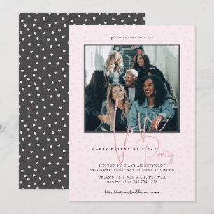 Happy Galentine's Day Brunch   Photo Invitation