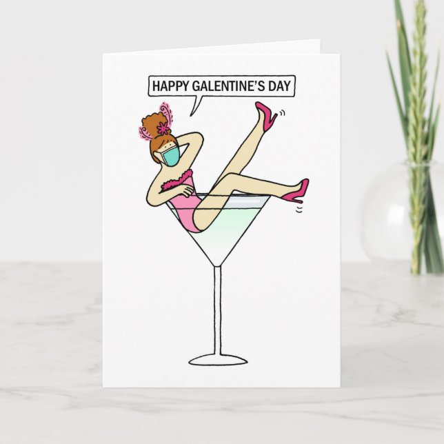 Happy Galentine's Day Card (Front)