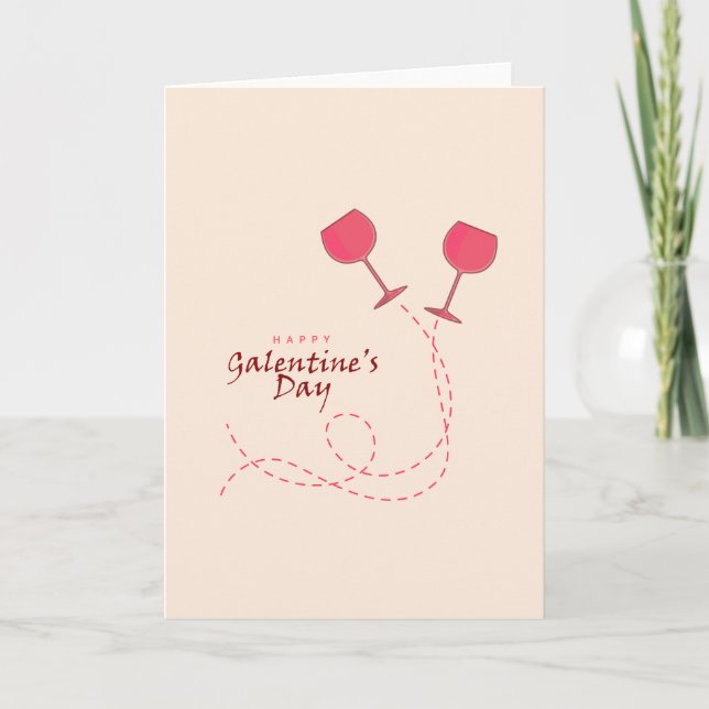 Happy Galentine's Day Card (Front)
