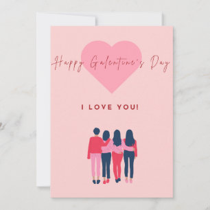 Happy Galentine's Day Card