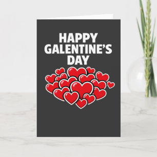 Happy Galentine's day girl friends Valentine's day Holiday Card
