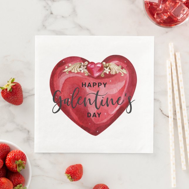 Happy Galentines Day Napkin (Insitu)