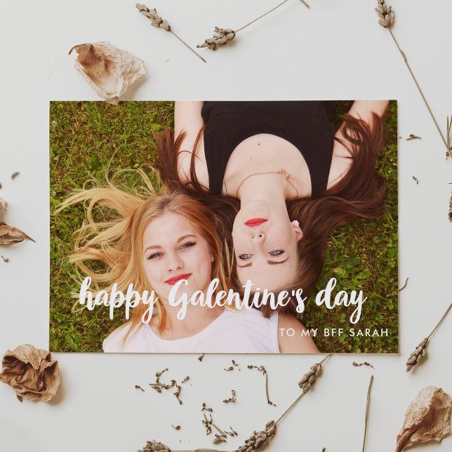 Happy Galentine's day photo card (Creator Uploaded)