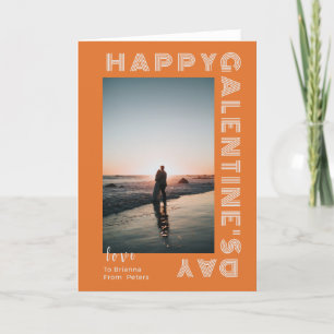 Happy Galentine's Day Photo Collage Couple Folded Programme