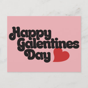 Happy Galentines Day Postcard