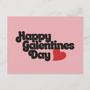 Happy Galentines Day Postcard