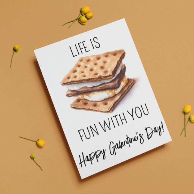 Happy Galentine's Day Smores Card (Creator Uploaded)