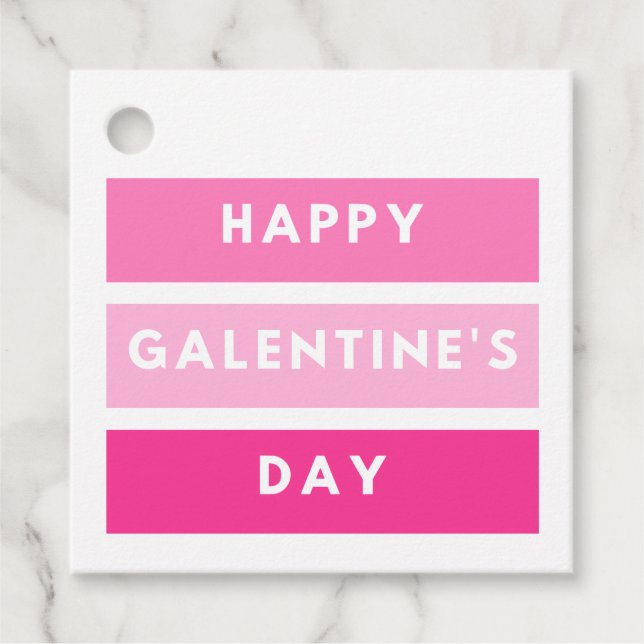 Happy Galentine's Day Tag  (Front)