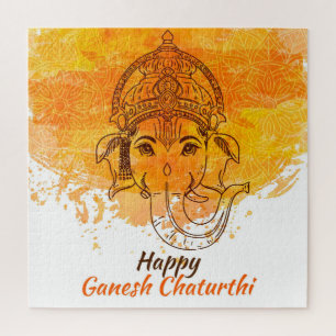 Happy Ganesh Chaturthi Jigsaw Puzzle