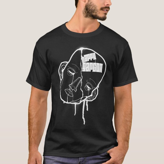 Happy Garcon Dark Tee (Front)