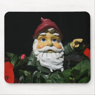 Happy Garden Gnome Mouse Mat