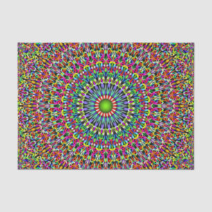 Happy Garden Mandala Tissue Paper
