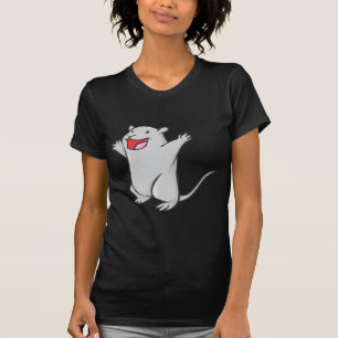 Happy Gerbil Cartoon T-Shirt