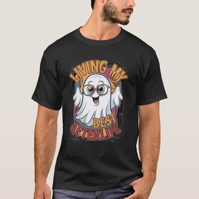 Happy Ghost Afterlife T-Shirt (Front)
