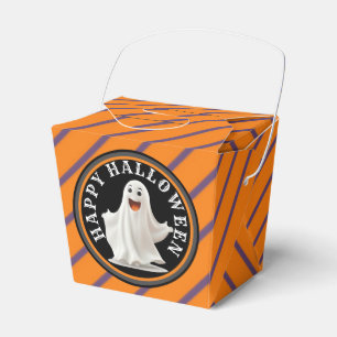 Happy Ghost Halloween Treat Box,  Favour Box