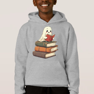 Happy Ghost Reader - Funny Bookworm