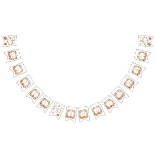 Happy Ghosts Boothday Pink Birthday Bunting