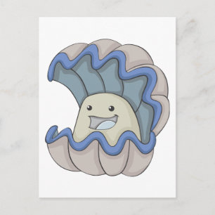 Happy Giant Clam Postcard