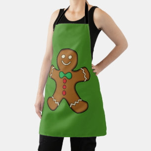 Happy Gingerbread Man Apron