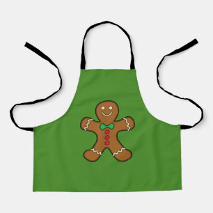 Happy Gingerbread Man Apron