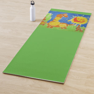 Happy Giraffe Yoga Mat
