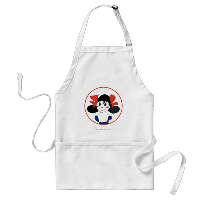 Happy Girl Standard Apron (Front)