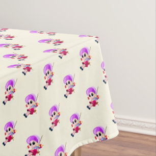 Happy Girl Tablecloth