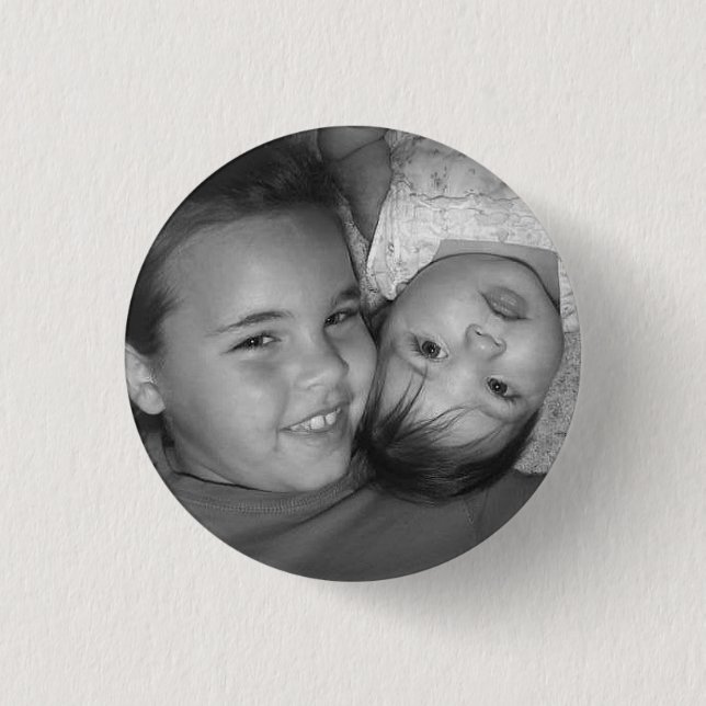 Happy Girls 3 Cm Round Badge (Front)