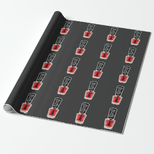 Happy Girls Have Pretty Nails Nail Polish Lovers Wrapping Paper
