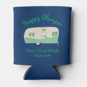 Happy Glamper Mint GreenVintage Canned Ham Trailer Can Cooler
