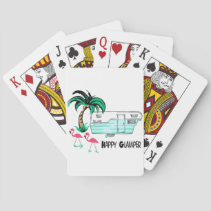 Happy Glamper Playing Cards