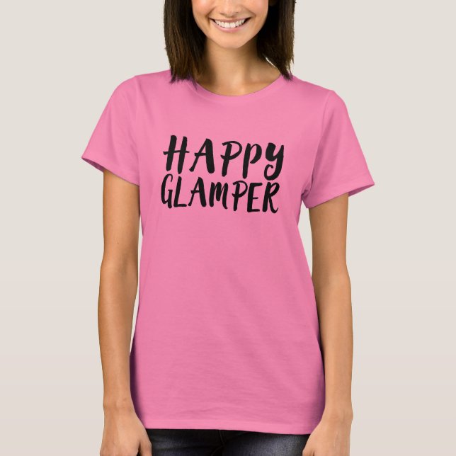 Happy glamper T-Shirt (Front)