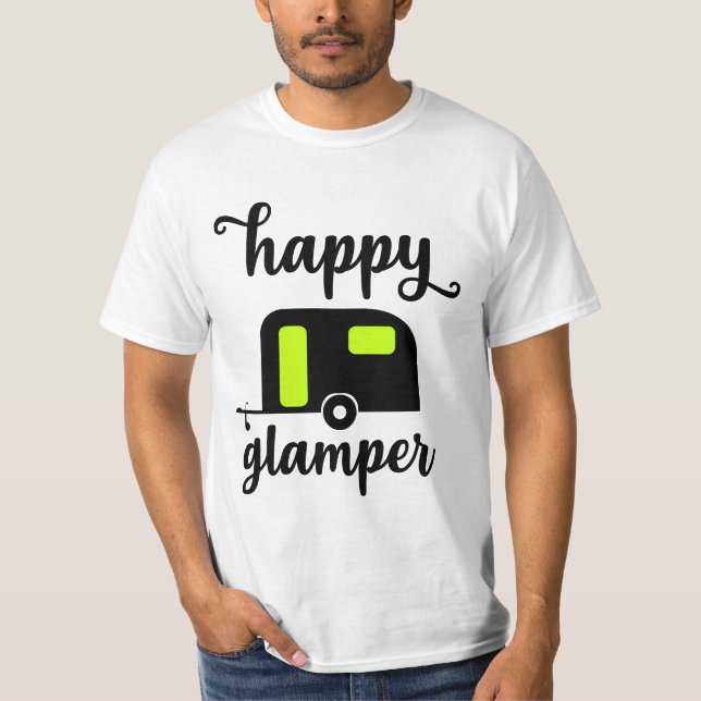 Happy Glamper T-Shirt (Front)