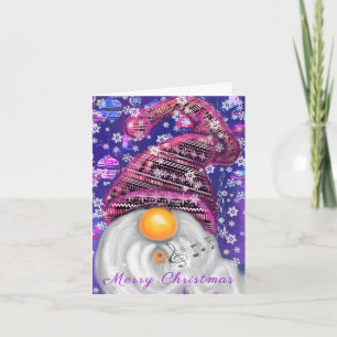 Happy Gnome Christmas Card