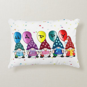 Happy Gnomes Decorative Cushion